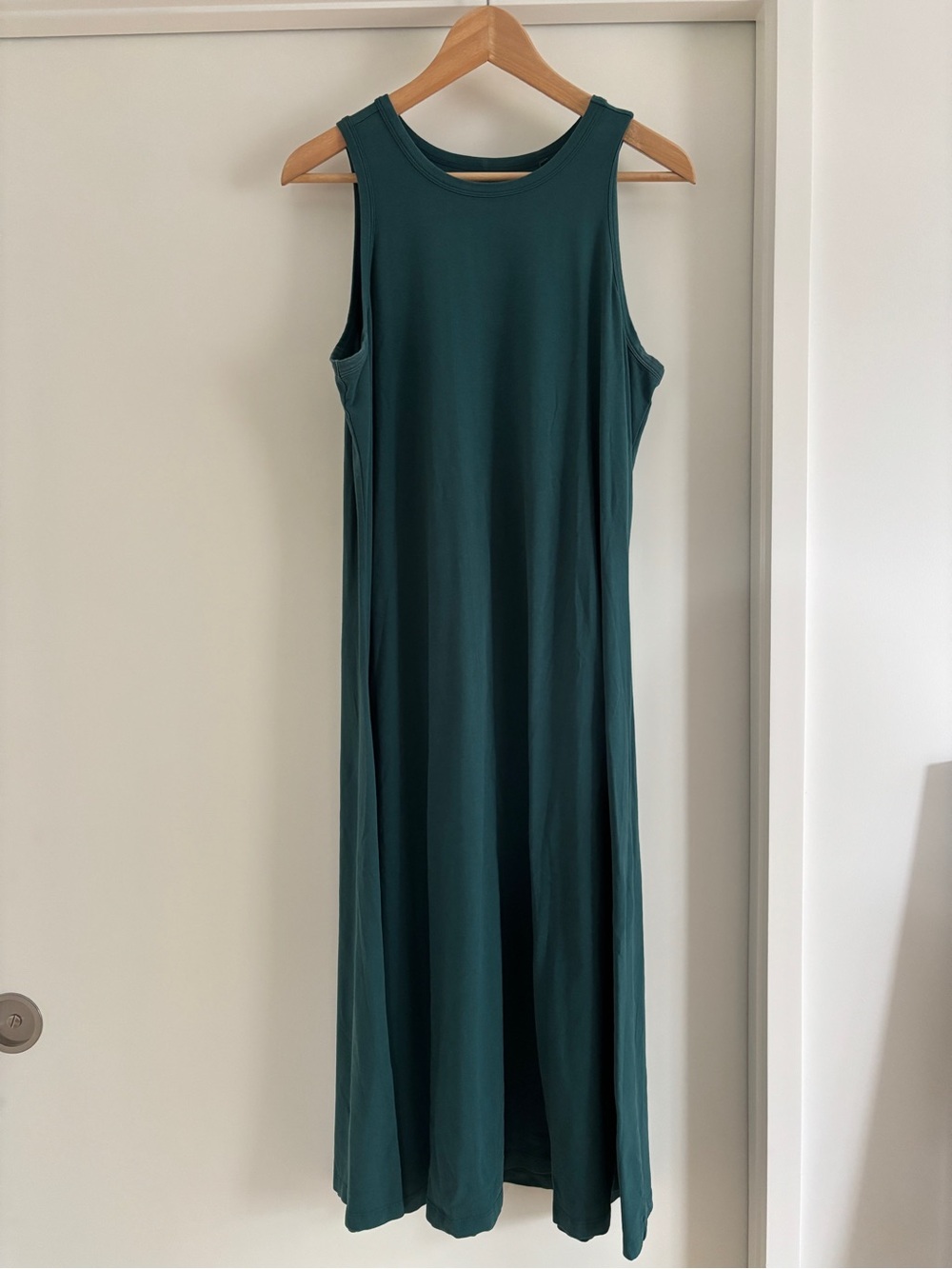 Sleeveless Teal Maxi Dress by Universal Standard